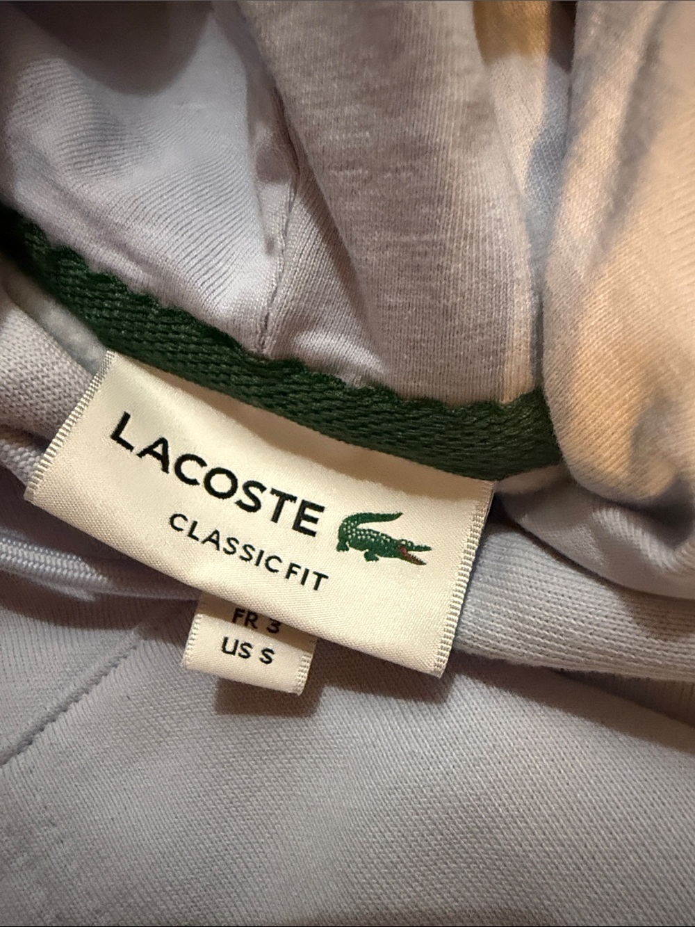 Lacoste classic fit small hoodie - Picture 4 of 5